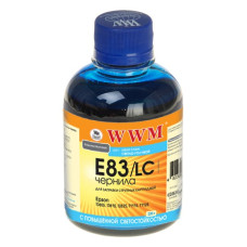 Чернила WWM E83 для Epson, 200г Light Cyan светостойкие